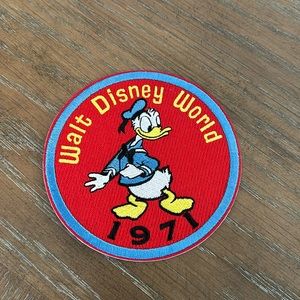 Disney World patch iron on Donald Duck